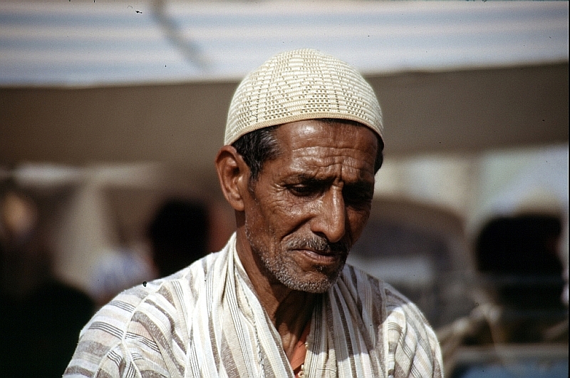 Alter Mann aus Marrakesh